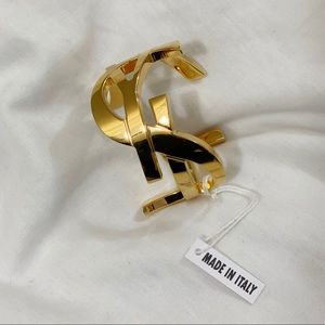 YSL Monogram Cuff Bracelet